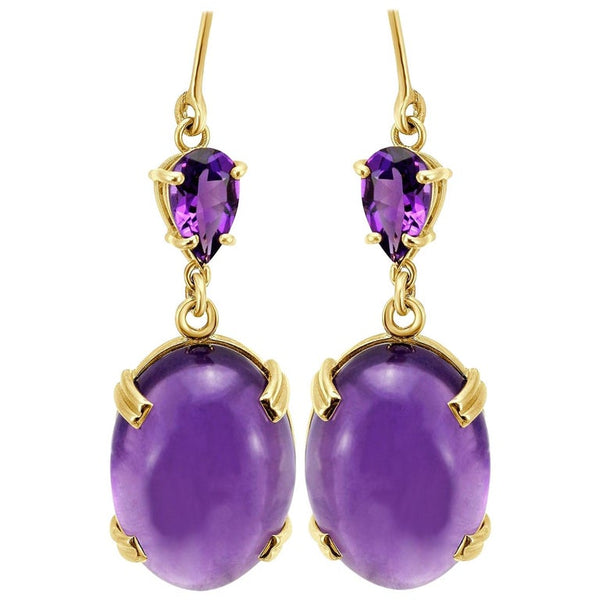 Oro Violet Earrings