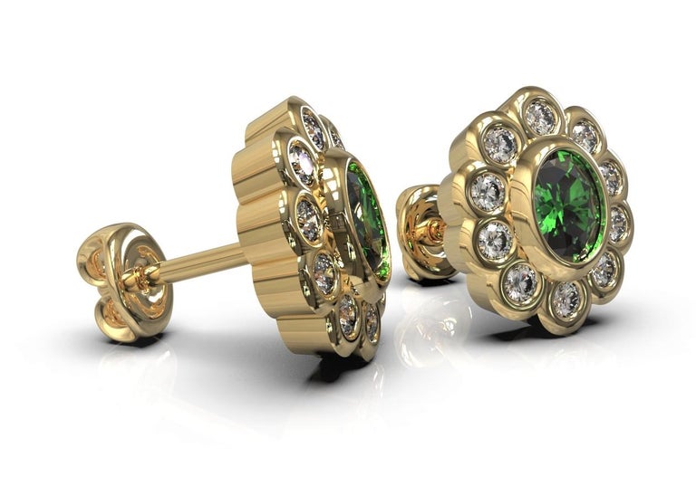 Cluster Diamante Earrings