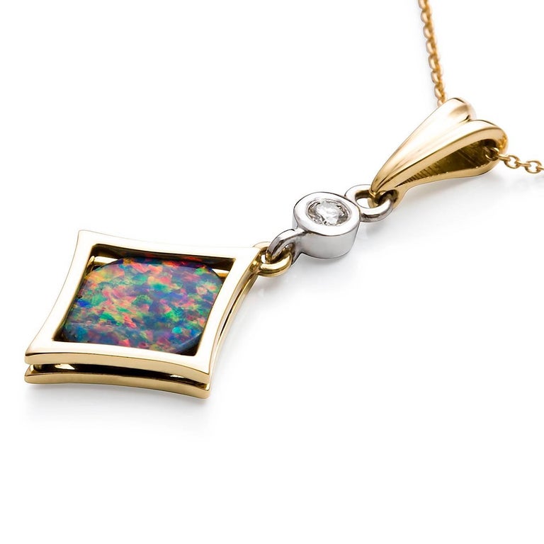Opale & Diamante Necklace